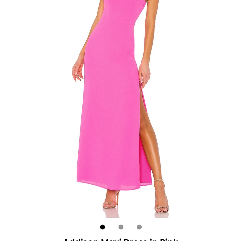 Superdown Addison Pink Maxi Dress